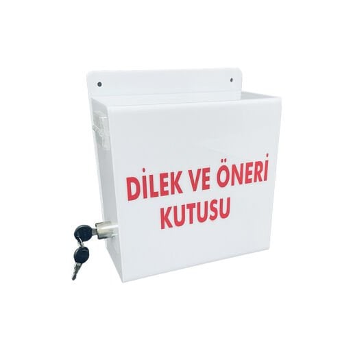 Dilek, Şikayet, Öneri Kutuları