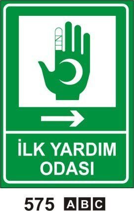 İlk Yardım Odası Sağ Ok