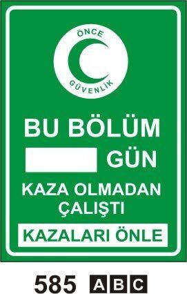 Bu Bölüm Gün Kaza Olmadan Çalıştı