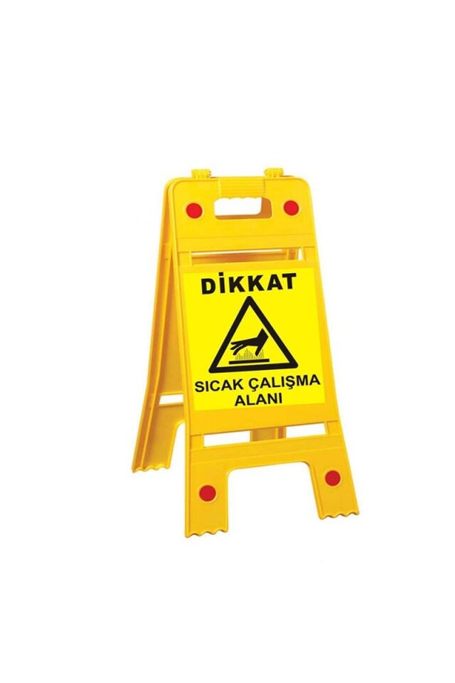 Sıcak Çalışma Alanı Portatif Ayaklı Levha