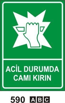 Acil Durumda Camı Kırın