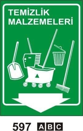 Temizlik Malzemeleri Levhası