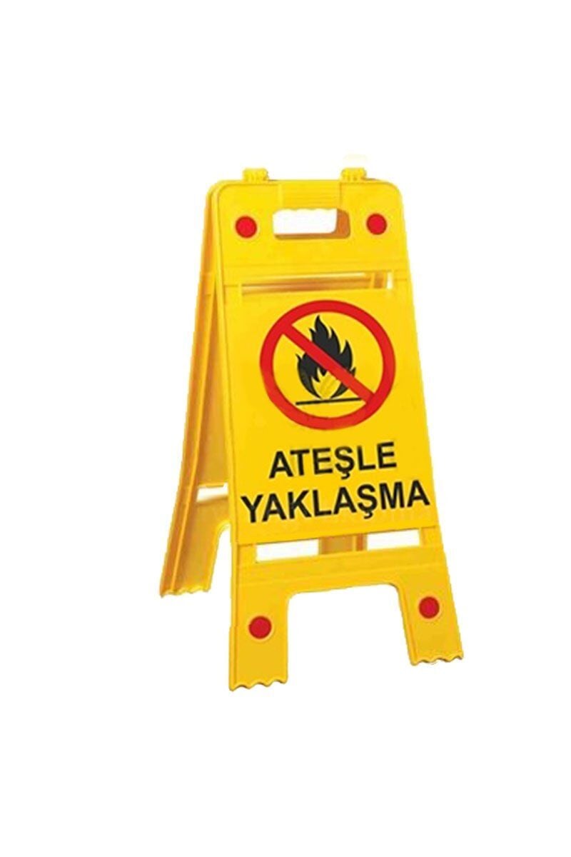 Ateşle Yaklaşma Portatif Ayaklı Levha