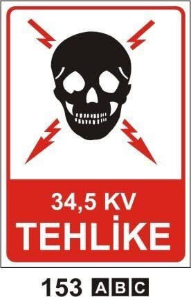 34,5 KV Tehlike