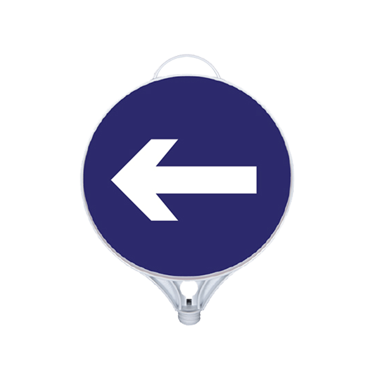 Sola Mecburi Yön Tabelası Çift Taraflı  (9107)