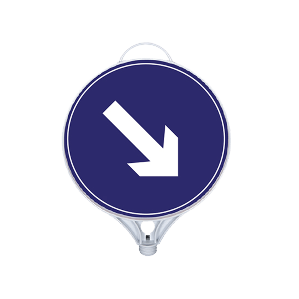 Sağdan Gidiniz Tabelası Tek Taraflı  (9108)