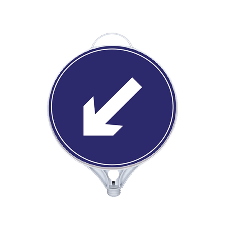 Soldan Gidiniz Tabelası Tek Taraflı  (9109)