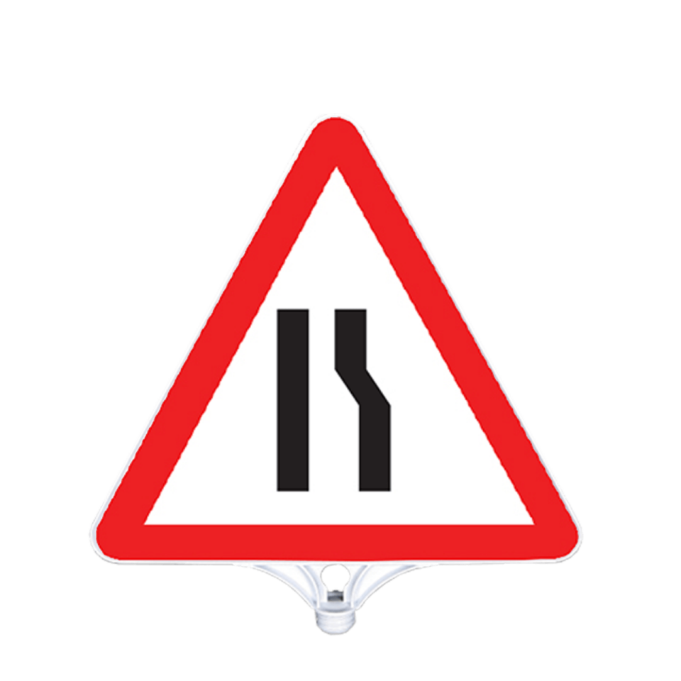 Sağdan Daralan Yol Tabelası Tek Taraflı  (9205)