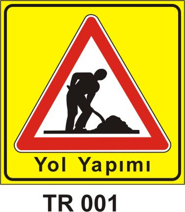 Trafik Yol Yapım Bakım ve Onarım Levhaları 38