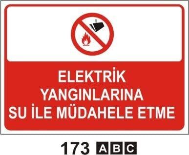 Elektrik Yangınlarına Su İle Müdehale Etme