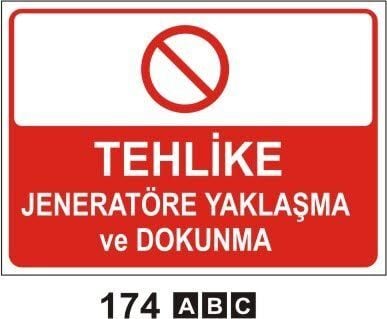 Tehlike Jenaratöre Yaklaşma ve Dokunma