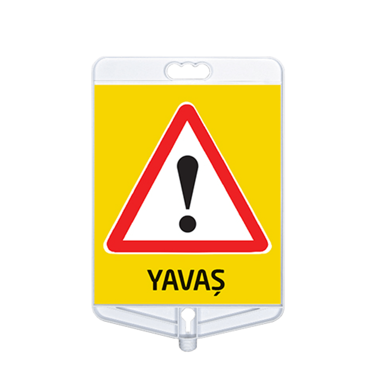Yavaş Uyarı Tabelası Çift Taraflı  (9309)