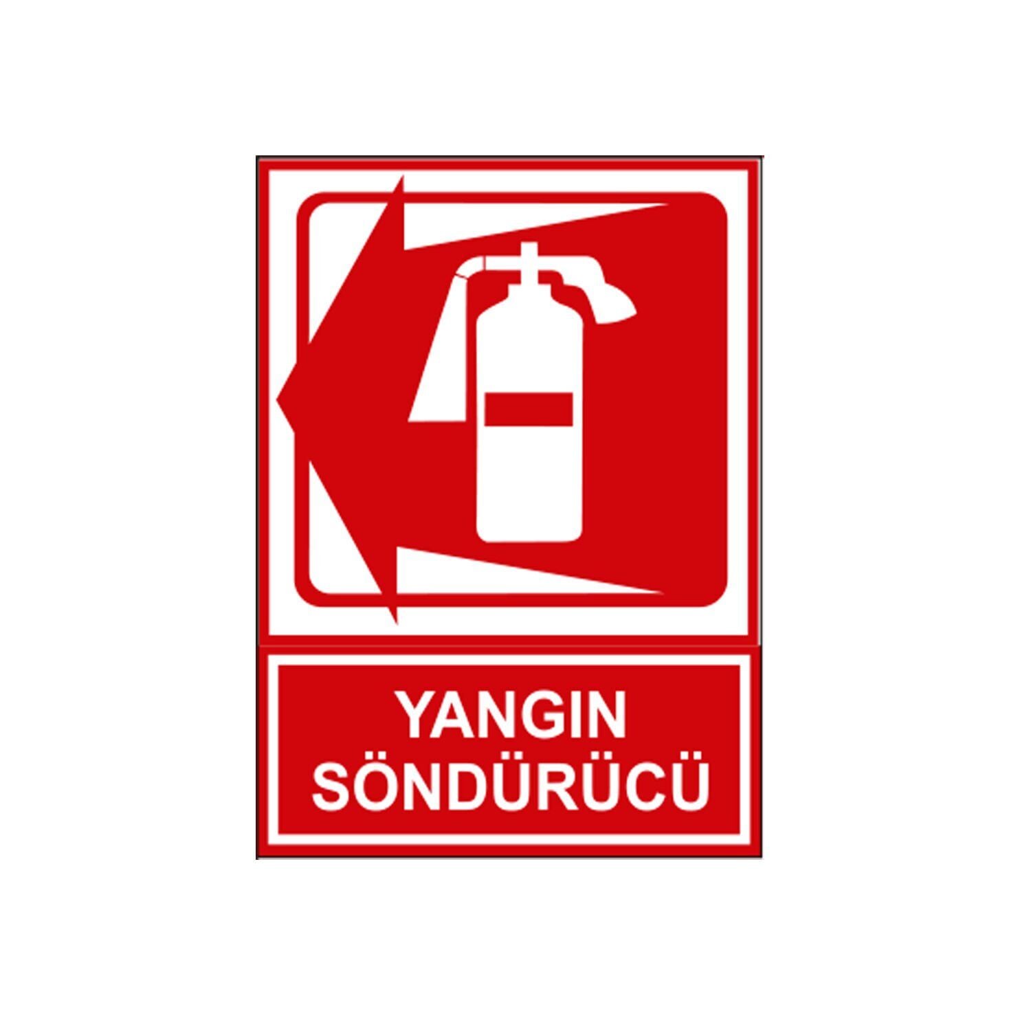Yangın Söndürücü Sol Ok