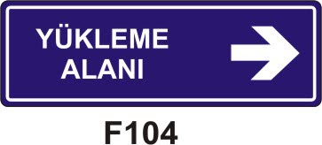 Yükleme Alanı (10x30 cm) Dekota Levha