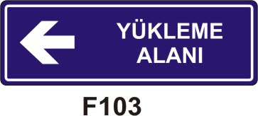 Yükleme Alanı (10x30 cm) Dekota Levha