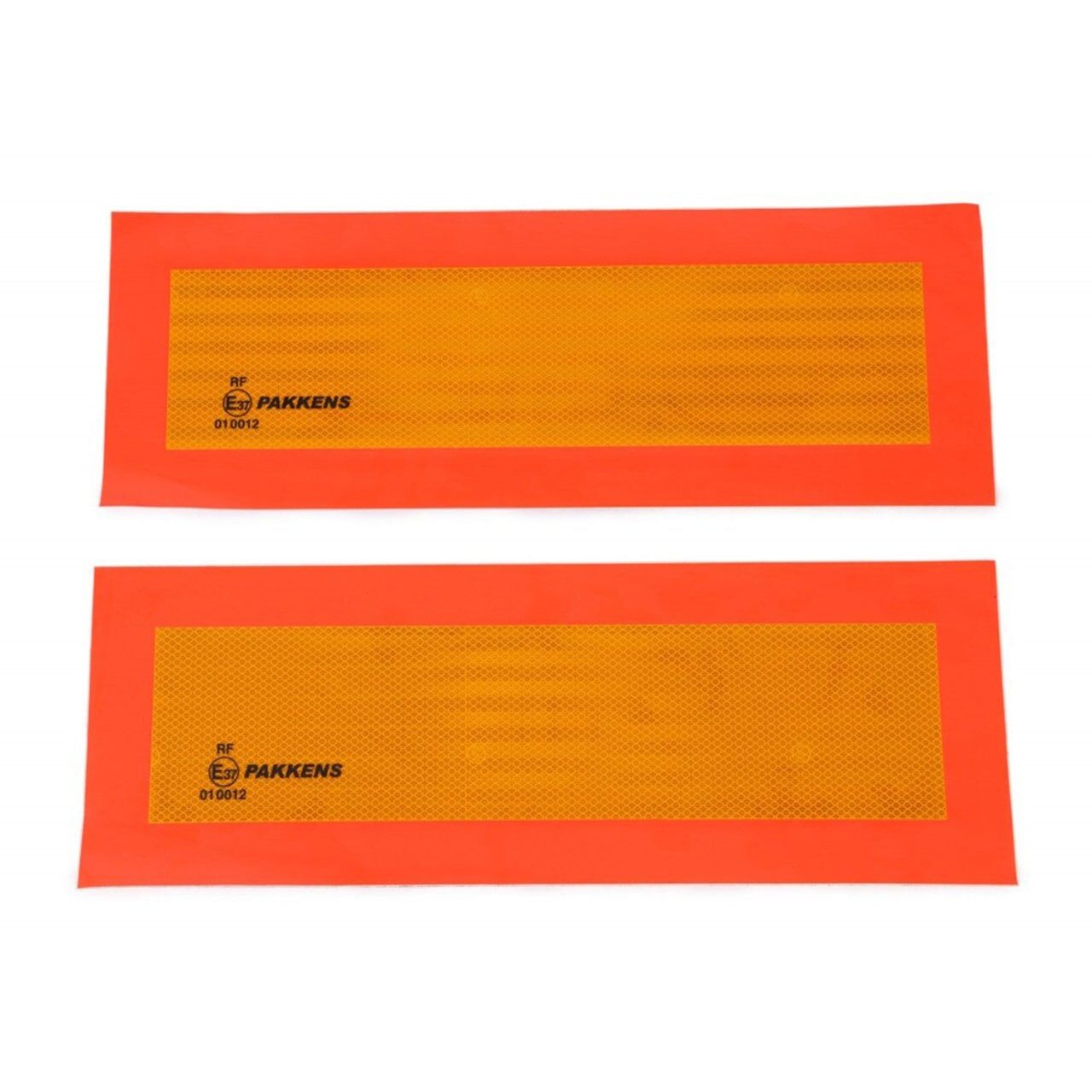 Pakkens Tır Arkası Reflektörü Sticker 565 mm x 200 mm (E37 Onaylı)