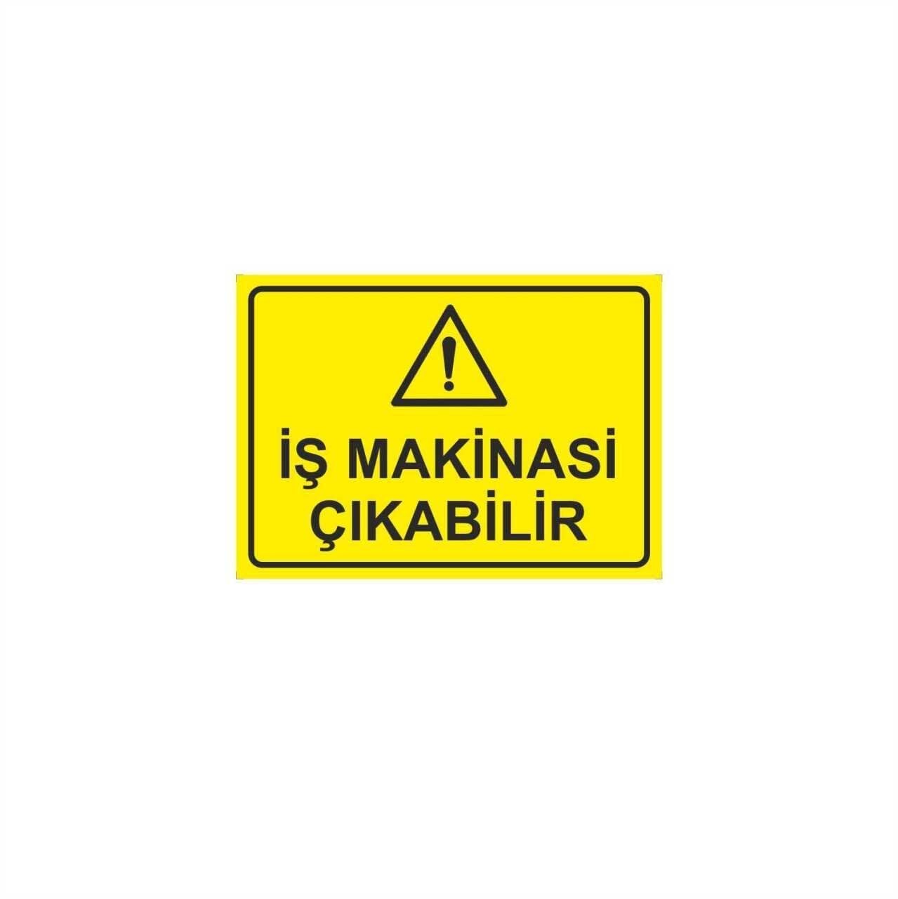 İş Makinası Çıkabilir Levhası
