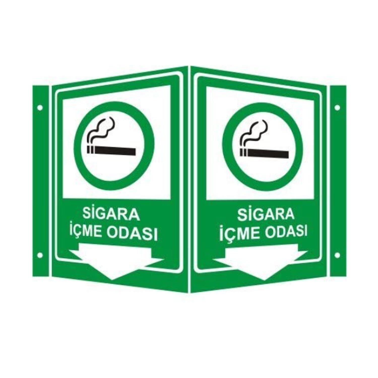 Sigara İçme Odası Panoramik Levha (35x56cm)