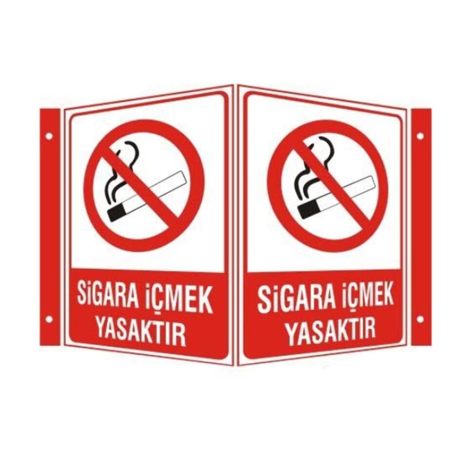 Sigara İçmek Yasaktır Panoramik Levha (35x56cm)