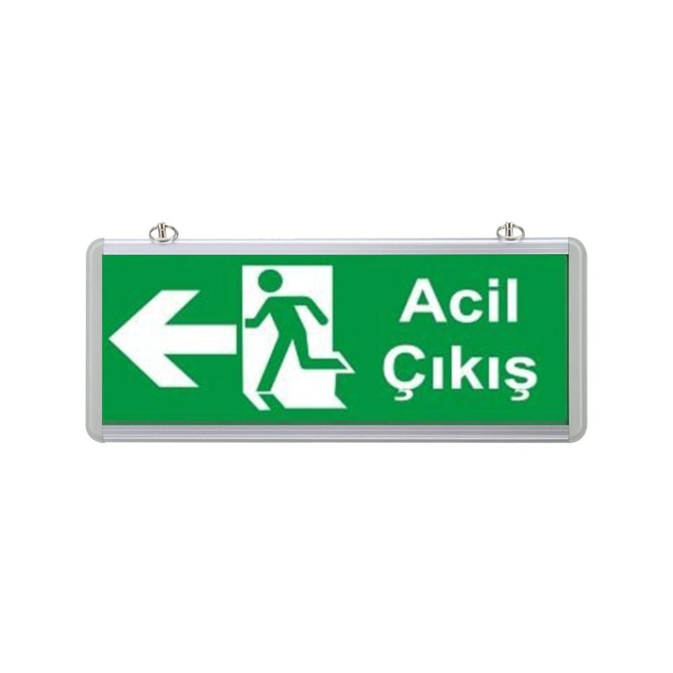 Sol Yön Acil Çıkış Armatürü