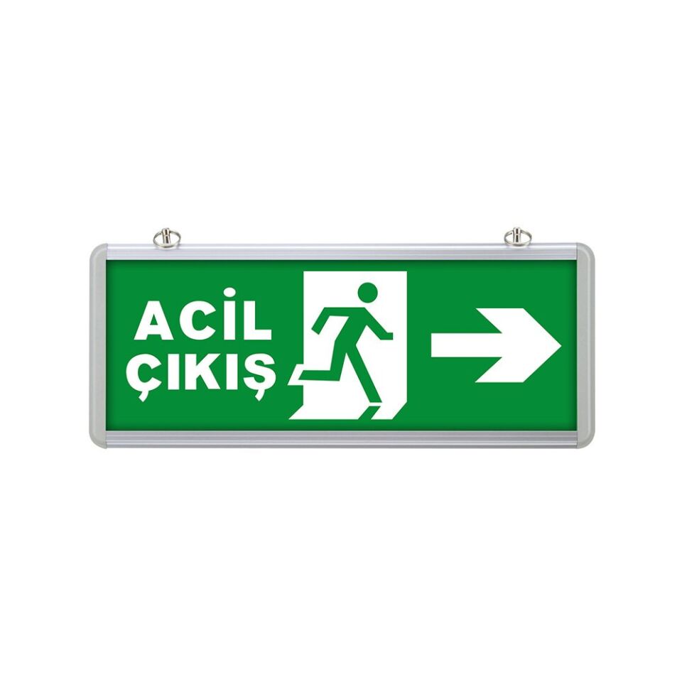 Sağ Yön Acil Çıkış Armatürü