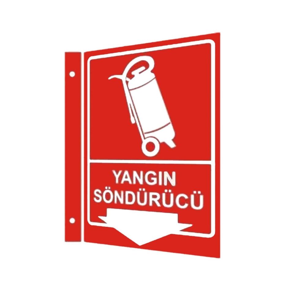 Yangın Söndürücü (35x56cm) Panoramik Levha
