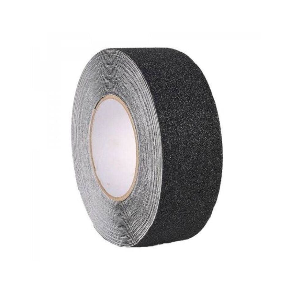 Vento Kaydırmaz Zımparalı Bant 50 mm x 25 mt | Merdiven Kaydırmaz Bant | Anti‑Slip Güvenlik Bandı