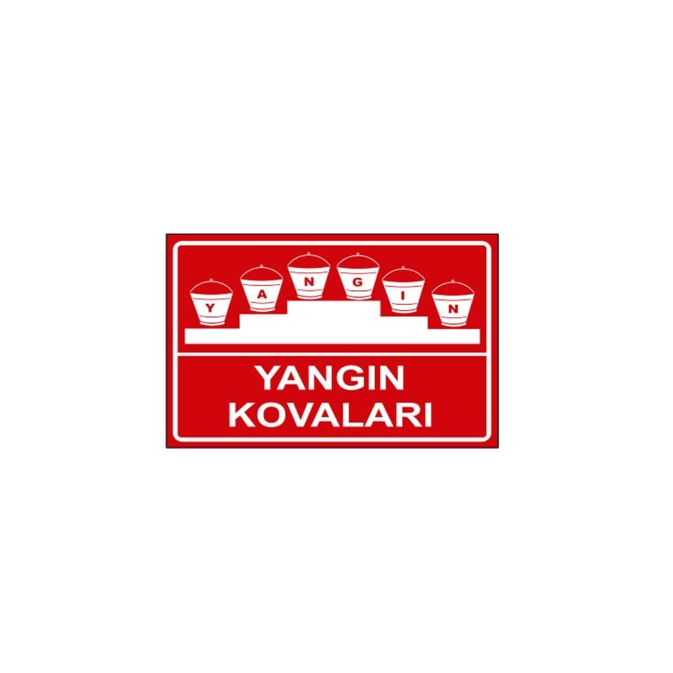 Yangın Kovaları Levhası