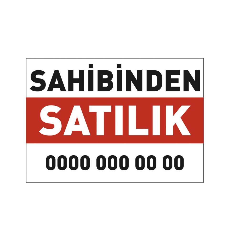 Sahibinden Kiralık/Satılık Branda Afiş