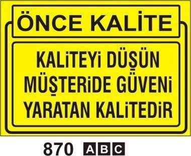 Kaliteyi Düşün Müşteride Güveni Yaratan Kalitedir