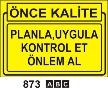 Planla, Uygula  Kontrol Et Önlem Al