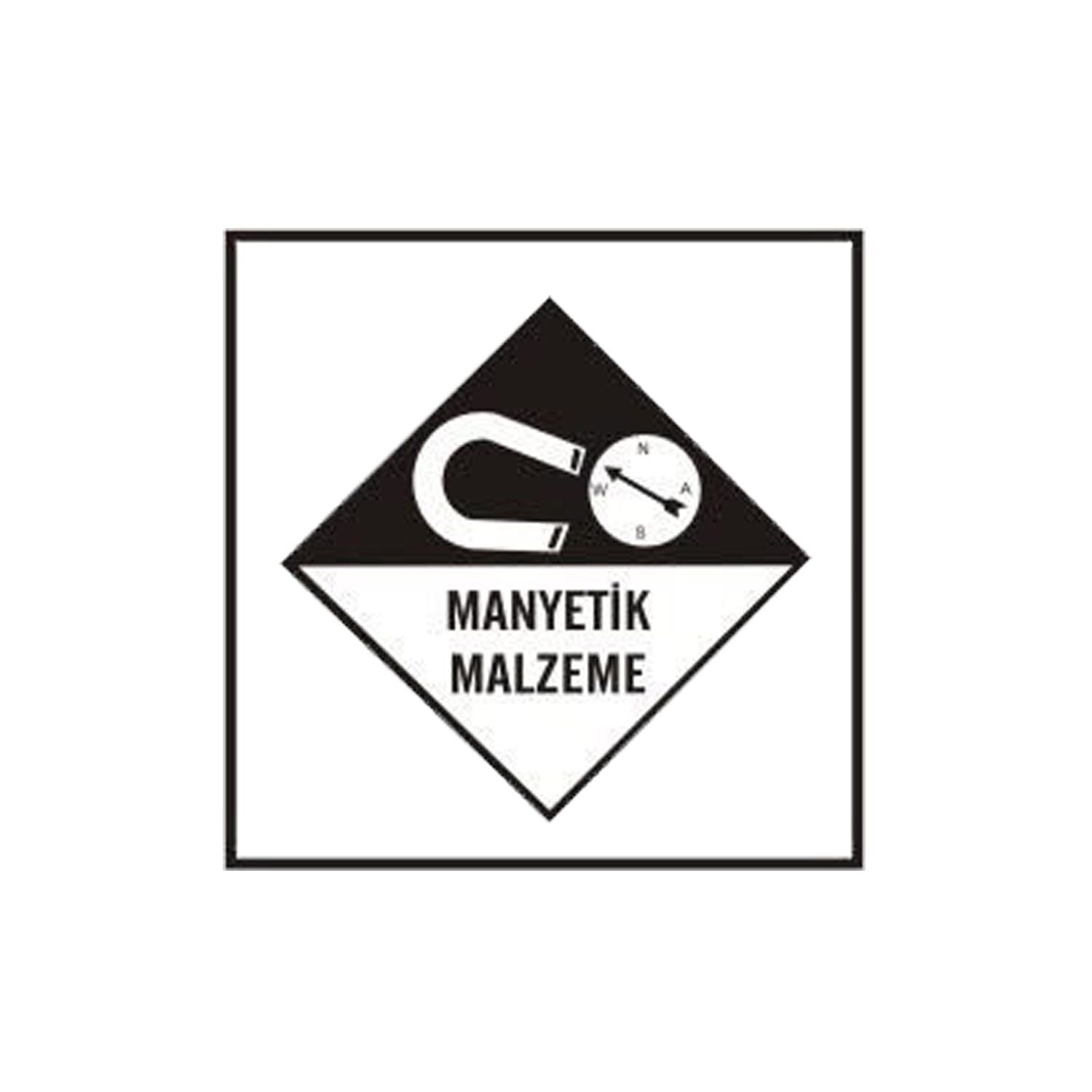 Transport Etiketleri (Manyetik Malzeme)