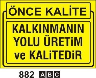Kalkınmanın Yolu Üretim ve Kalitedir