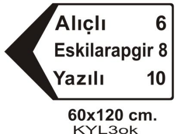 Köy Yön Levhaları