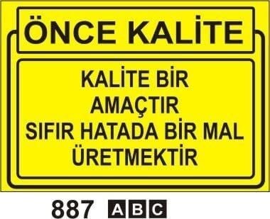 Kalite Bir Amaçtır Sıfır Hatada Bir Mal Üretmektir