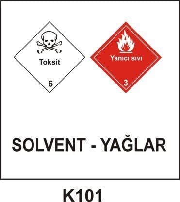 Tehlikeli Madde Ambalaj Saklama Kapları Etiketleri