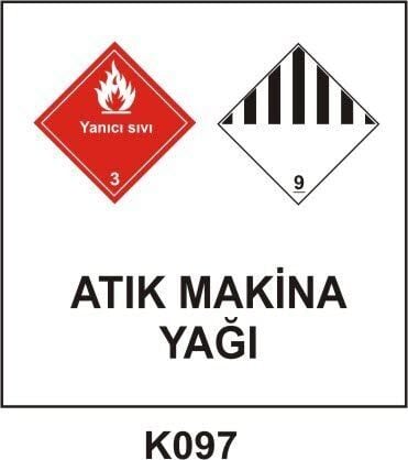 Tehlikeli Madde Ambalaj Saklama Kapları Etiketleri