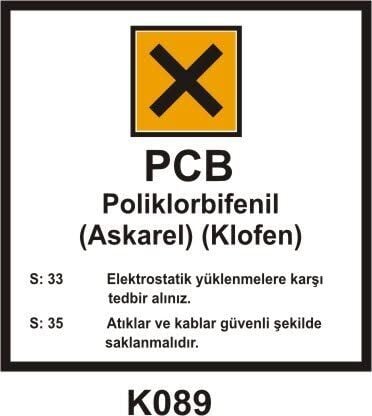 Tehlikeli Madde Ambalaj Saklama Kapları Etiketleri