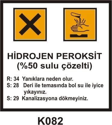 Tehlikeli Madde Ambalaj Saklama Kapları Etiketleri