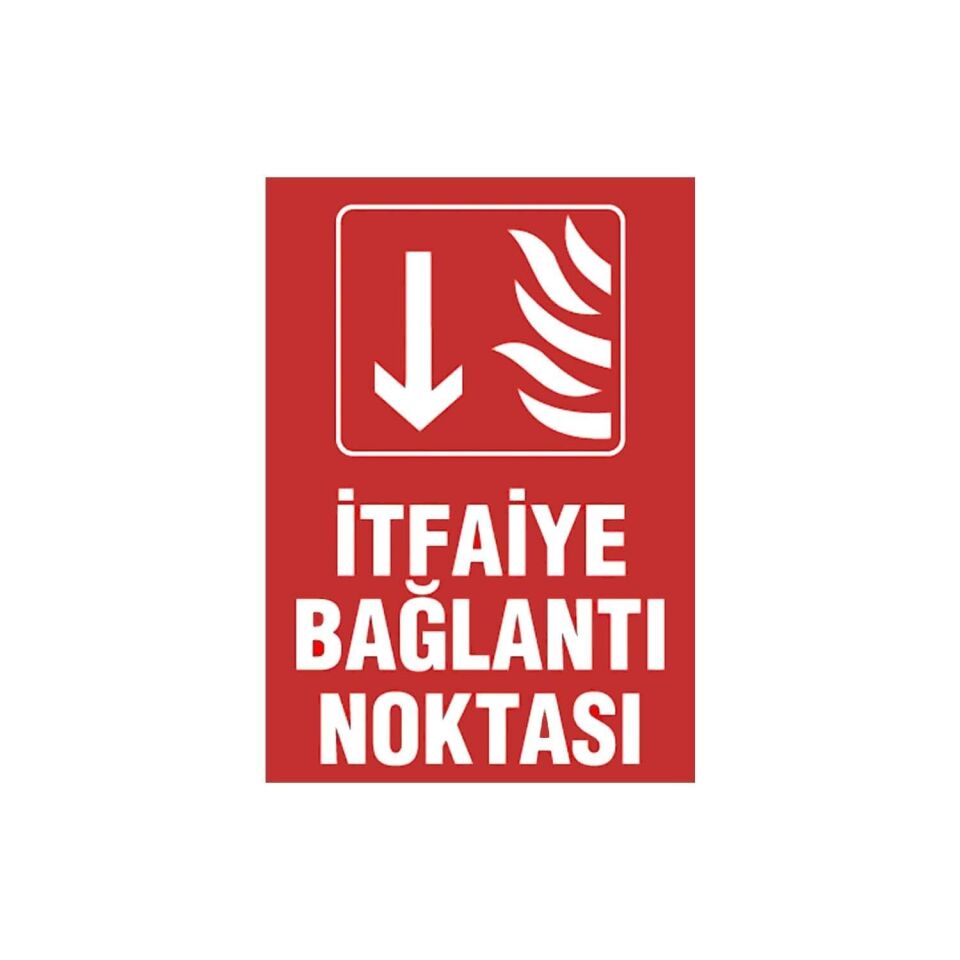 İtfaiye Bağlantı Noktası Levhası
