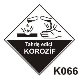 Tehlikeli Madde Taşıma Etiketleri