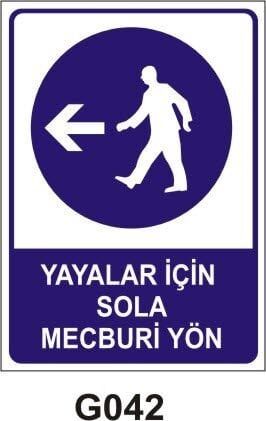 Yayalar İçin Mecburi Yön