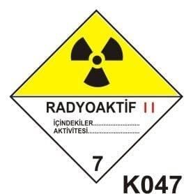 Tehlikeli Madde Taşıma Etiketleri