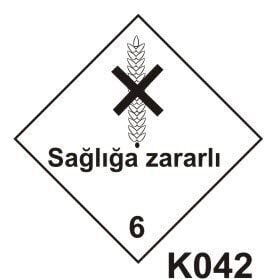 Tehlikeli Madde Taşıma Etiketleri