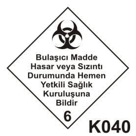 Tehlikeli Madde Taşıma Etiketleri