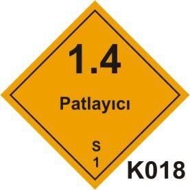 Tehlikeli Madde Taşıma Etiketleri