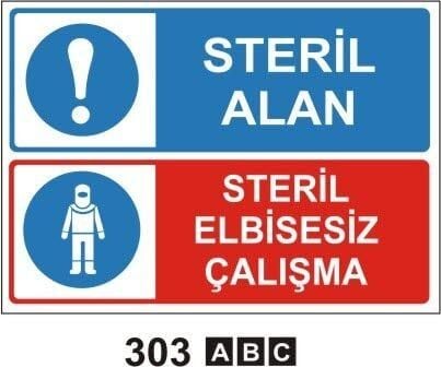 Steril Alan Steril Elbisesiz Çalışma