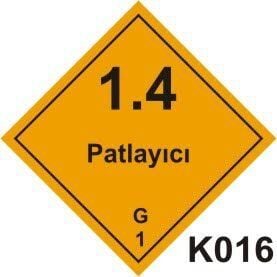 Tehlikeli Madde Taşıma Etiketleri