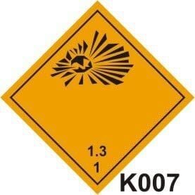 Tehlikeli Madde Taşıma Etiketleri