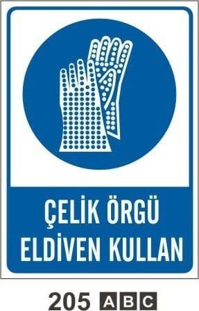 Çelik Örgü Eldiven Kullan